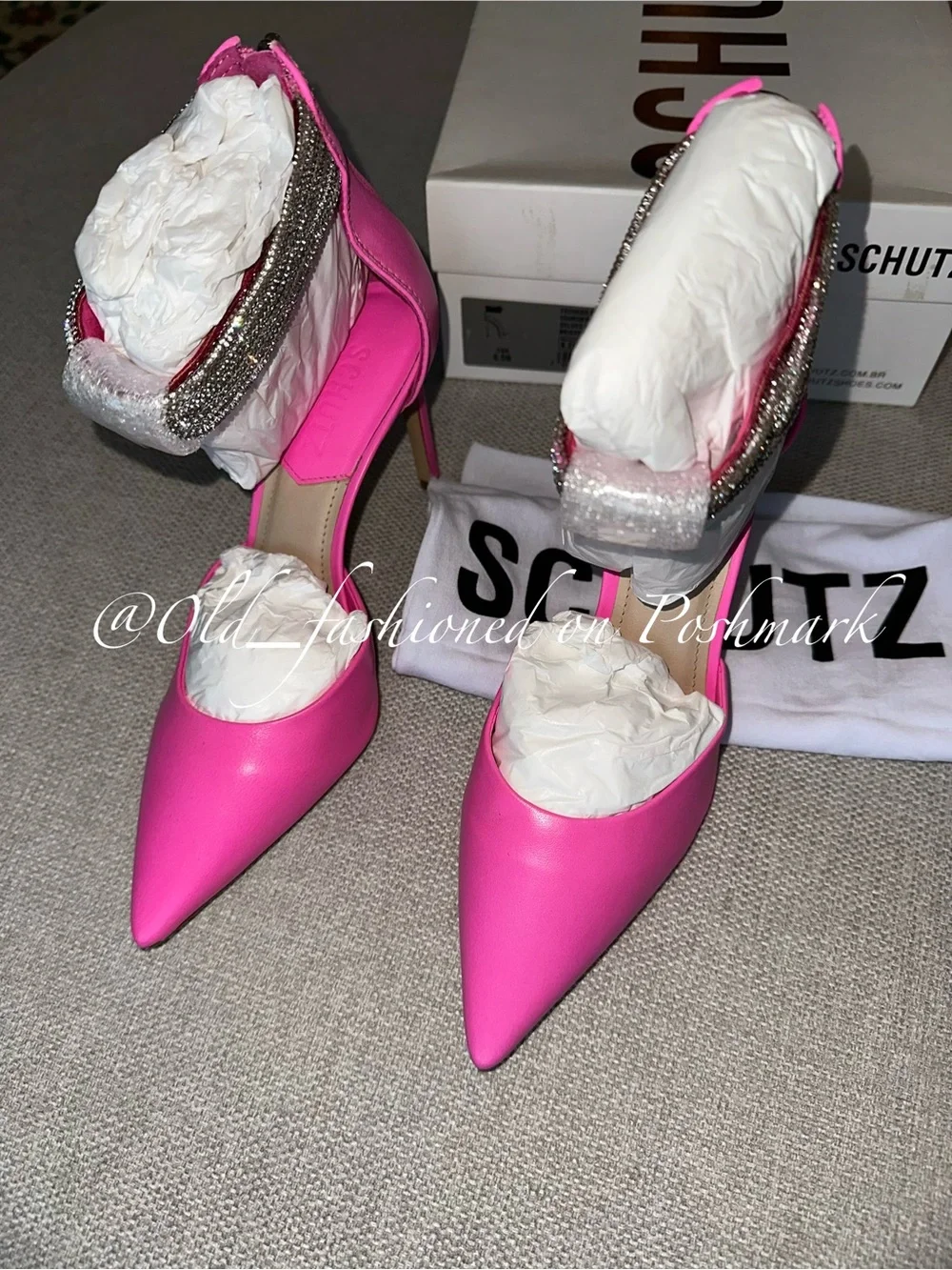 SCHUTZ Linara Pointed Toe Pumps - Pink